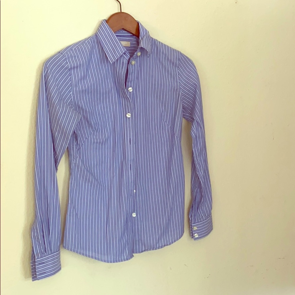 Banana Republic Non Iron Fitted Dress Shirt
